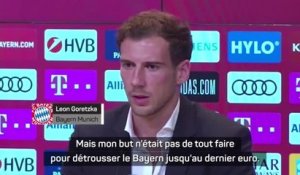 Bayern - Goretzka : "L'argent a joué un rôle dans ma prolongation"