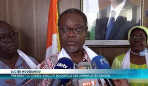 Le ministre Amadou Coulibaly échange avec les membres du Cénacle des journalistes séniors ivoirien