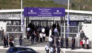 La Grèce inaugure à Samos son premier camp "fermé" pour demandeurs d'asile