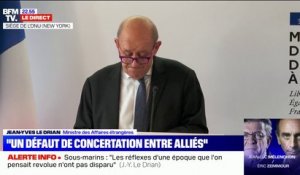 Jean-Yves Le Drian: "Les Européens doivent continuer à porter leur vision du multilatéralisme"