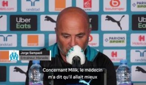 7e j. - Sampaoli : "Milik ? Un espoir contre Lens dimanche"