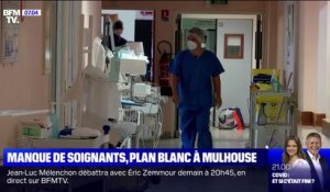 Covid-19: en manque de soignants, l'hôpital de Mulhouse déclenche le plan blanc