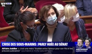 Crise des sous-marins: Florence Parly, huée au Sénat