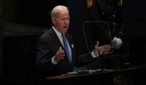Devant la tribune de l'ONU, Joe Biden affirme vouloir coopérer avec la communauté internat