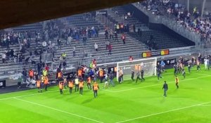 SCO-OM : des incidents à la fin du match entre supporters