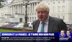 Sous-marins: le changement de ton de Boris Johnson avec la France