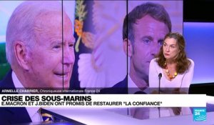 Crise des sous-marins : E. Macron et J. Biden ont promis de restaurer "la confiance"