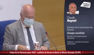 Projet de loi de finances 2022 : Bruno Le Maire et Olivier Dussopt auditionnés   - Les matins du Sénat (23/09/2021)