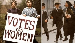 Il colorise des vieilles photos pour montrer à quel point les femmes ont dû se battre pour obtenir des droits