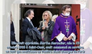 Obsèques de Marthe Mercadier - Fiona Gélin, Olivier Lejeune, Chantal Ladesou… Le dernier adieu des s