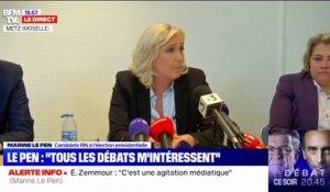 Marion Maréchal-le Pen affirme que le deuxième tour n'est pas joué, Marine Le Pen lui répond: "Son éloignement du terrain politique lui fait penser que l'agitation médiatique correspond à la réalité politique"