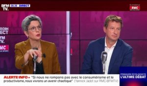 Sandrine Rousseau, Yannick Jadot: le débat sur BFMTV