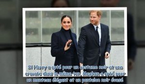 Meghan Markle tirée à quatre épingles - ce look consensuel qu'elle a adopté pour visiter New York av