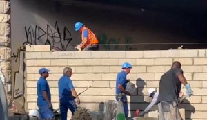 Crack à Paris : un mur construit entre Paris et Pantin après l’évacuation des toxicomanes