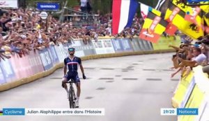Cyclisme : Julian Alaphilippe conserve son titre de champion du monde
