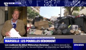 Les éboueurs en grève à Marseille, les poubelles débordent dans 10 arrondissements