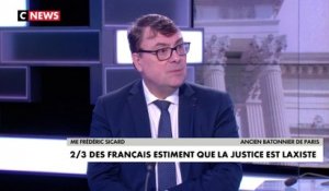Me Frédéric Sicard sur la justice : «La perception des Français est assez juste»