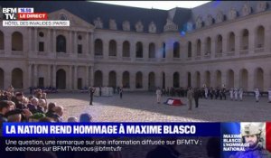 La Marseillaise interprétée par la Garde républicaine en hommage à Maxime Blasco