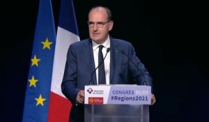 Intervention de Jean Castex devant le congrès des Régions de France