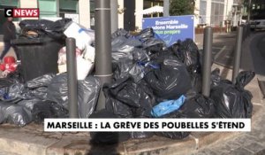 Marseille : la grève des poubelles s'étend