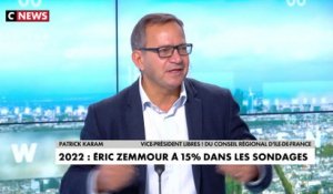 Patrick Karam : «Eric Zemmour est un candidat sérieux»