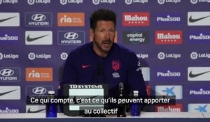 8e j. - Simeone loue la polyvalence de Griezmann