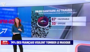 Story 2 : 74% des Français veulent tomber le masque - 04/10