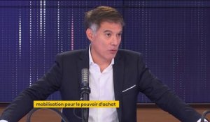 Salaires : "Nous avons besoin de les revaloriser" car "les Français souffrent", plaide le premier secrétaire du PS Olivier Faure