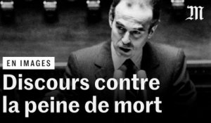 Abolition de la peine de mort : le discours de Robert Badinter en 1981