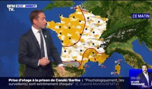 Du beau temps sur la plupart du pays ce mercredi, mais des températures de plus en plus basses