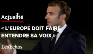 Indo-Pacifique : « L'Europe doit parler d'une seule voix : sa voix », déclare Emmanuel Macron