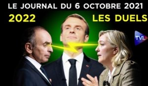 Face à Macron, un match Le Pen - Zemmour - JT du mercredi 6 octobre 2021