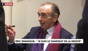 Eric Zemmour : «Je suis le candidat de la droite»