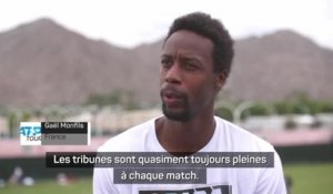 Indian Wells - Monfils : "C’est cool de jouer ici, c’est plus technique"