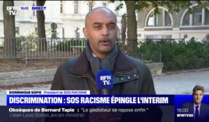 Discrimination en agence d'intérim: pour Dominique Sopo, président de SOS Racisme, "peut-être que les choses changent, mais elles ne changent pas assez vite"