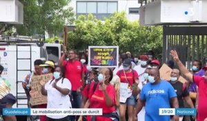 Guadeloupe : la mobilisation des anti-pass sanitaire franchit un nouveau cap