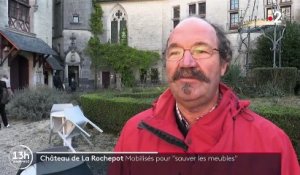 Côte-d'Or : les habitants de la Rochepot mobilisés pour sauver le mobilier du château