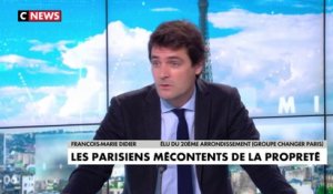 François-Marie Didier, à propos de la propreté à Paris : «Les parisiens prennent la mesure de ce qui se passe dans cette ville», dans #90minutesInfo