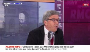 Pour Jean-Luc Mélenchon, "il y a un problème avec Eric Zemmour, on n'a jamais vu ça: un racisme pareil étalé, son rapport aux femmes est stupéfiant..."