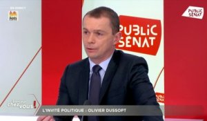 "Nous allons saisir le Haut conseil pour les finances publiques, c'est la loi." Olivier Dussopt