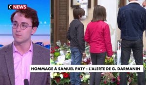 Hommage à Samuel Paty : l'alerte de Gérald Darmanin