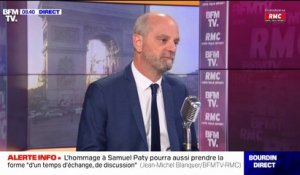 Selon Jean-Michel Blanquer, l'enseignante agressée en Seine-et-Marne va "assez bien" et "a droit à tout le soutien"