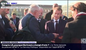 Emmanuel Macron en Seine-Saint-Denis pour une visite sur le thème du sport