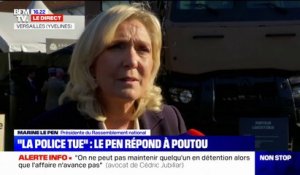 "J'espère que les Français sanctionneront très lourdement ces propos dans les urnes": Marine Le Pen répond à Philippe Poutou