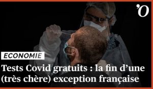 Gratuité des tests Covid: la fin d’une (très chère) exception française