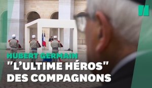 Macron rend hommage au résistant Hubert Germain, "gardien du flambeau du général de Gaulle"