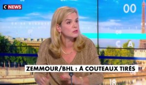 Clash Zemmour - BHL : «Vous essayez d'enfermer Eric Zemmour dans la dernière guerre mondiale», accuse Gabrielle Cluzel