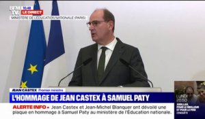 Samuel Paty: Jean Castex rend hommage à "un serviteur de la République"