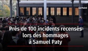 Près de 100 incidents recensés lors des hommages à Samuel Paty