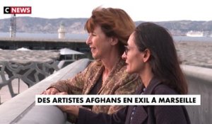 Des artistes Afghans en exil à Marseille